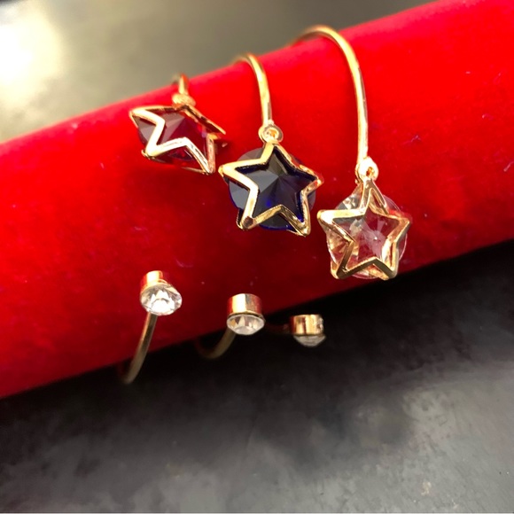 3 Piece Star Bangle Set - Picture 2 of 2
